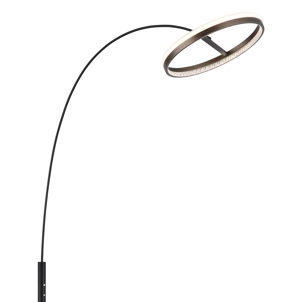 Lampe à arc de conception Della Noir Globo 9007371465743