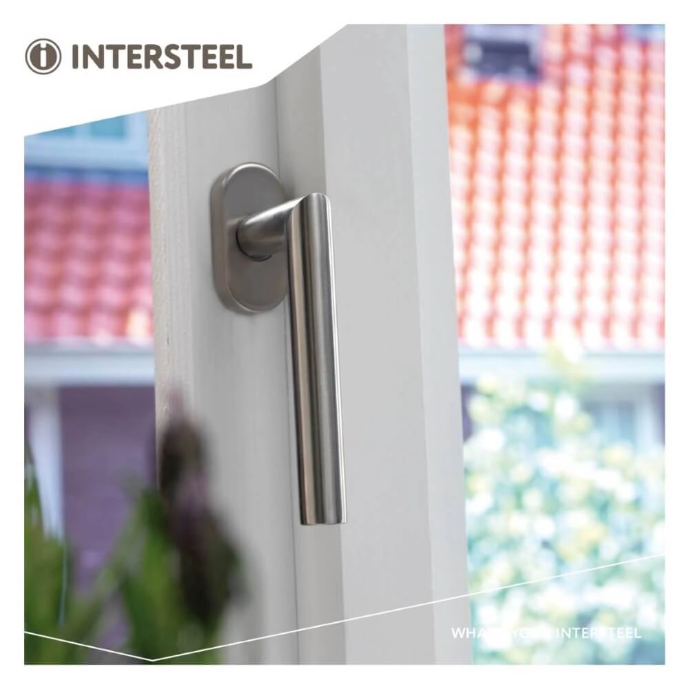 Poignée de fenêtre Hoek 90 Inox Intersteel 8714186058169