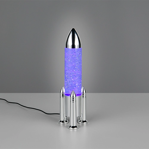 Lampe de table Apollo Gris Titane Rocket Trio 4017807681208