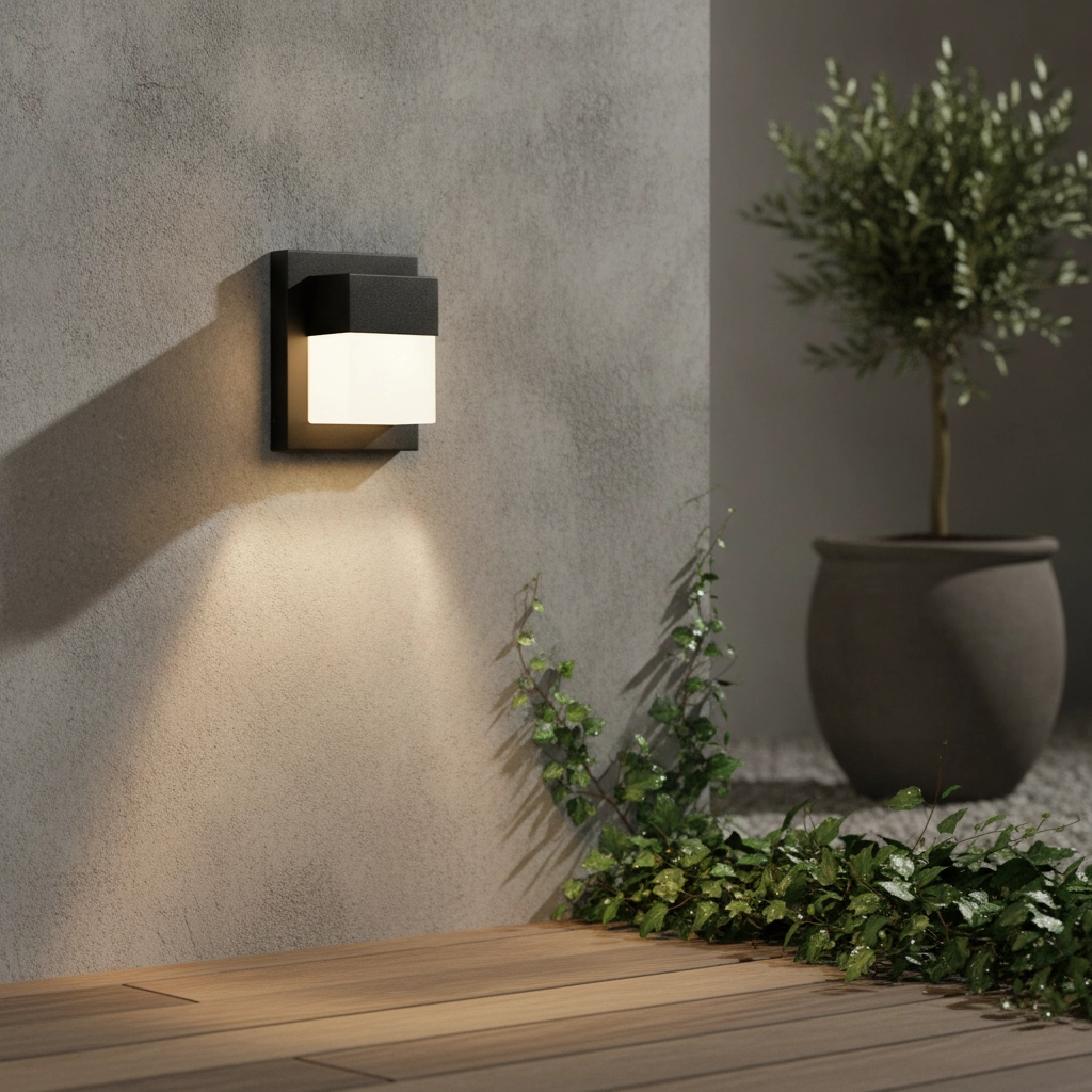 Applique murale design Leto noir
