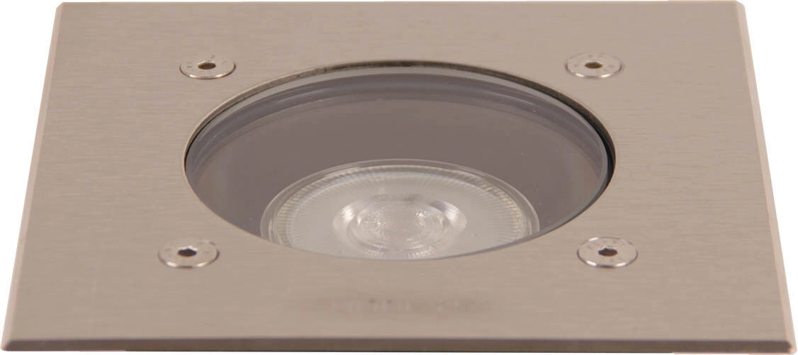 Spot au sol RVS spot carré en acier inoxydable Franssen 7042891551554