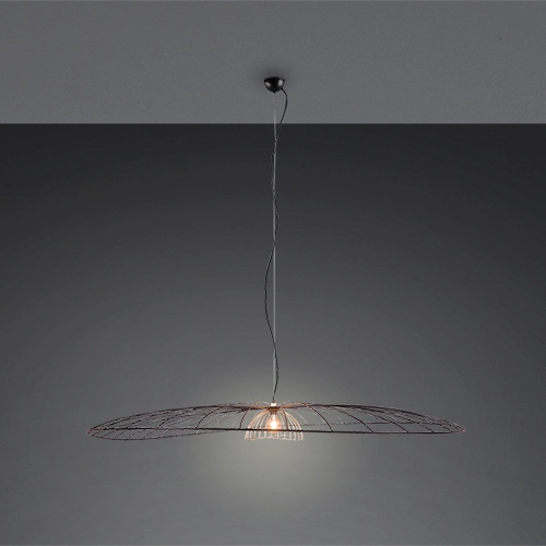 Lampe suspendue Lauris Ø 200cm noir