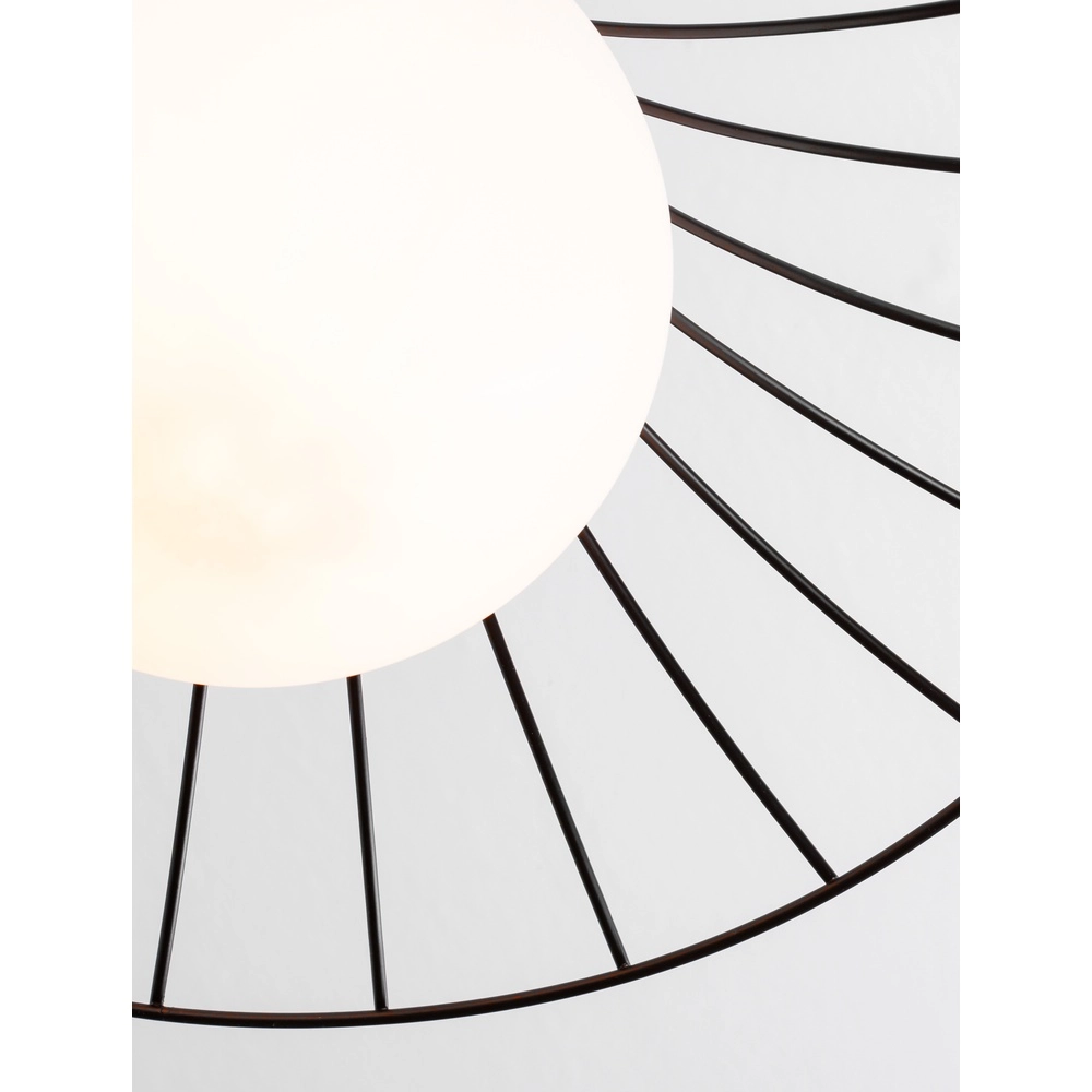 Suspension noire Fly Ø 36cm Lyora 5212017436221