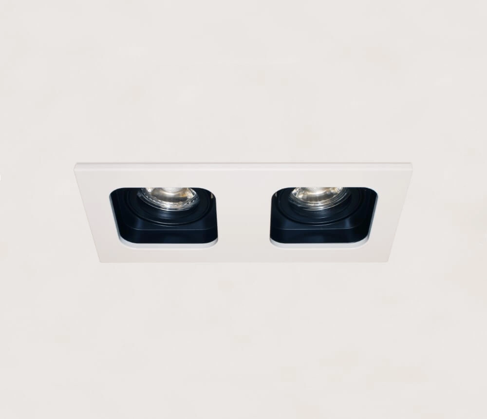 Spot lumineux Moggio duo blanc et noir Artdelight 8719831735686