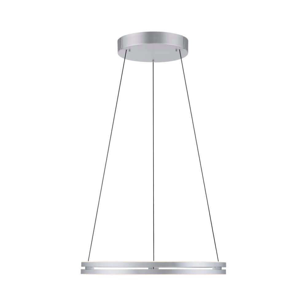 Lampe suspendue élégante Pure E-Loop aluminium Ø 70cm Paul Neuhaus 4012248372302