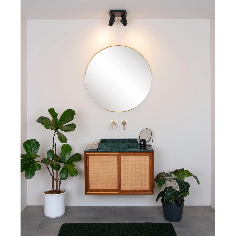Projecteur de plafond Lennert Noir à 4 lumières Lucide 5411212262707