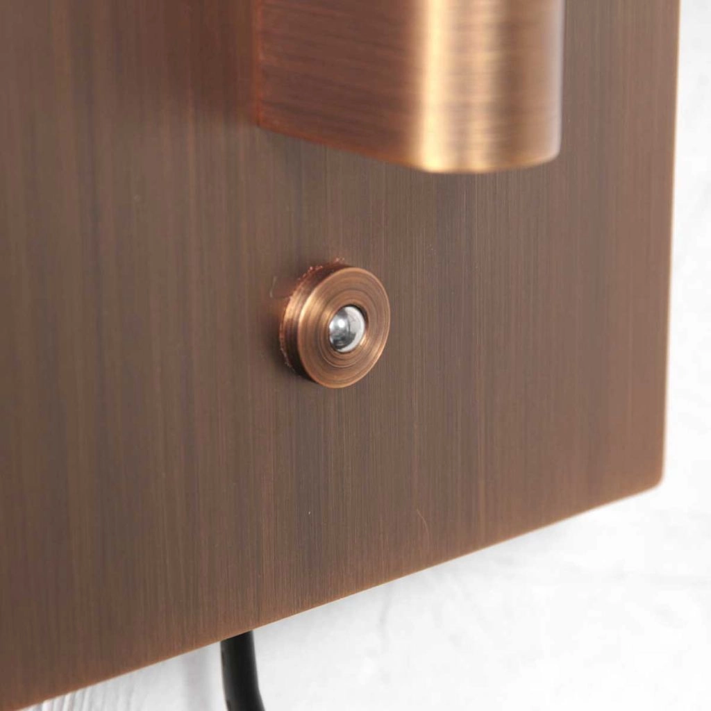 Lampe de lecture murale Retina bronze Steinhauer 8712746165081