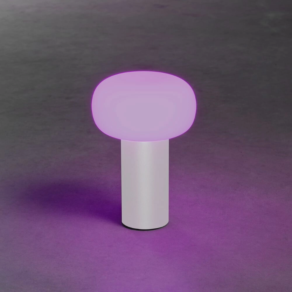 Lampe de table rechargeable Antibes blanc KonstSmide 7318308262529