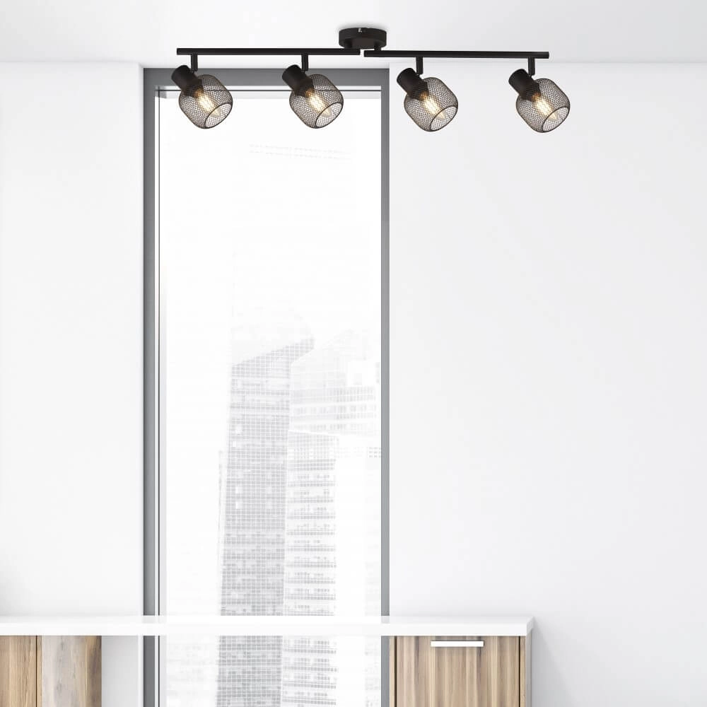 Spot de plafond en maille Meshy Searchlight 5053423227467