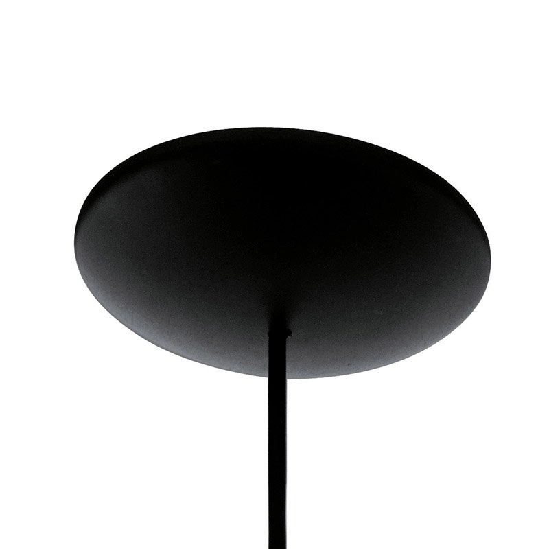 Lampe à suspension Mogano 1 40cm noir avec cuivre rouge Eglo 9002759946050