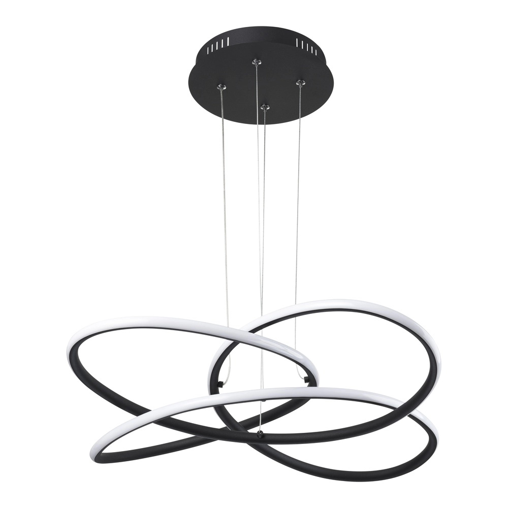 Lampe pendante de conception Panda noir Ø 60 cm Globo 9007371409426