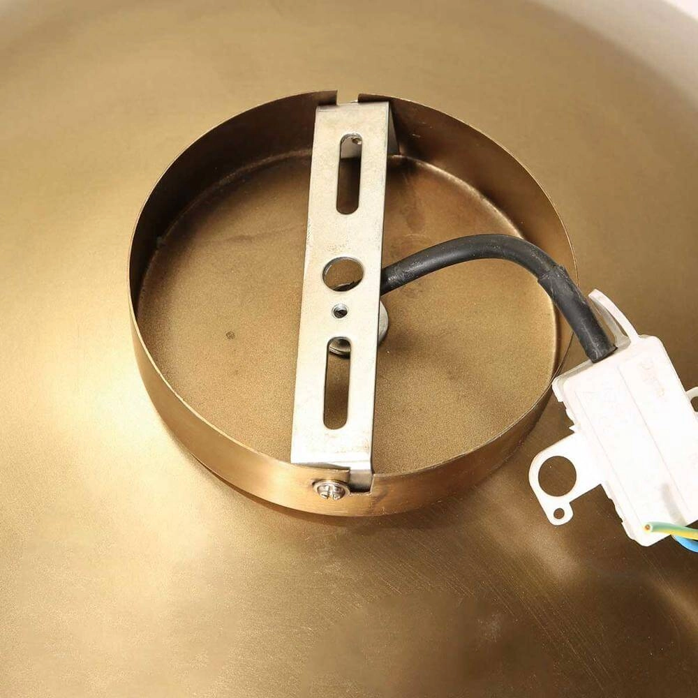 Plafonnier rond Brass bronze Steinhauer 8712746171662