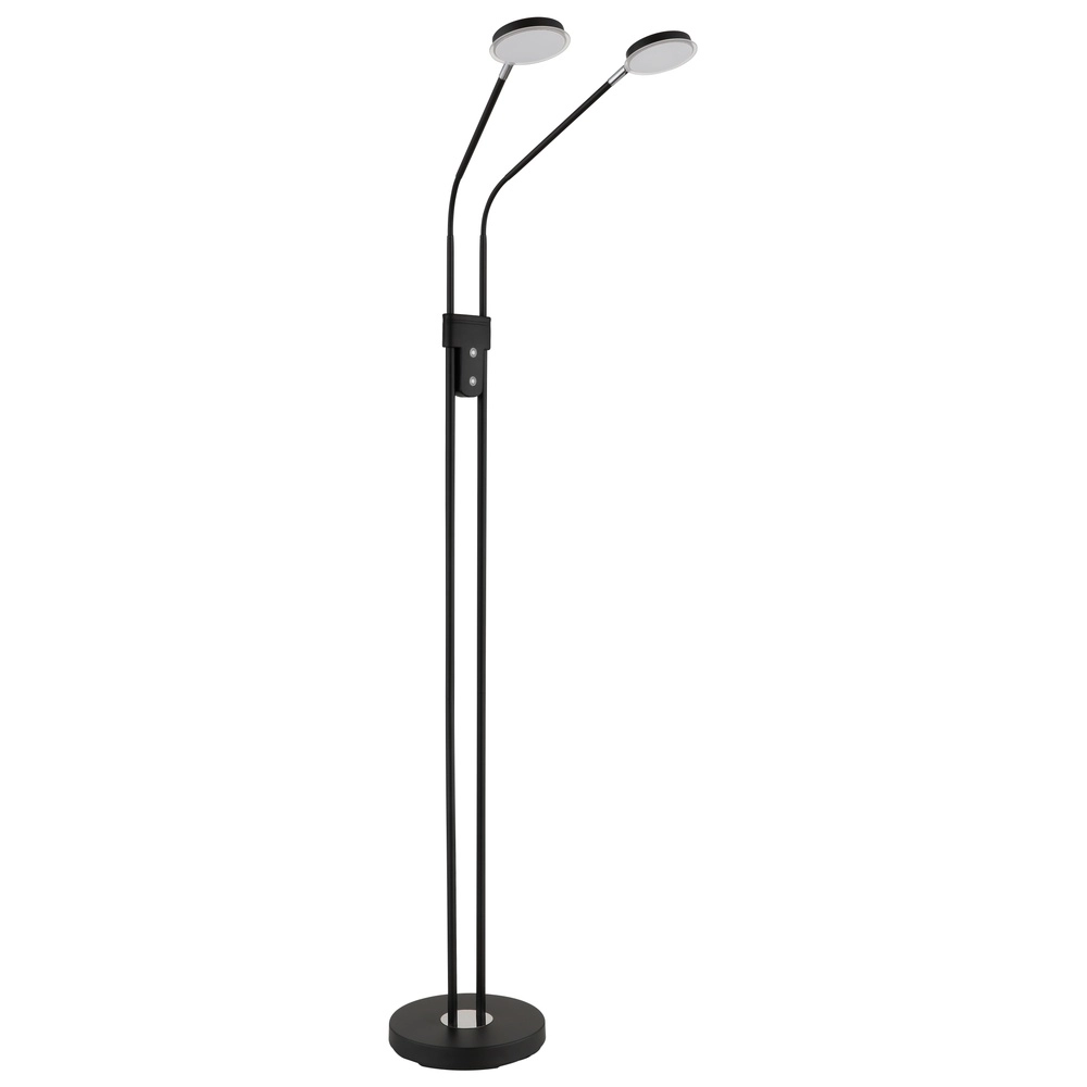 Lampe de lecture double Silvio Noir Globo 9007371580378