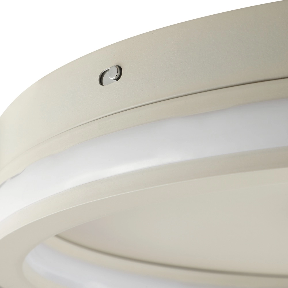 Lampe de plafond beige Revola conception Ø 40 cm Brilliant 4004353477461