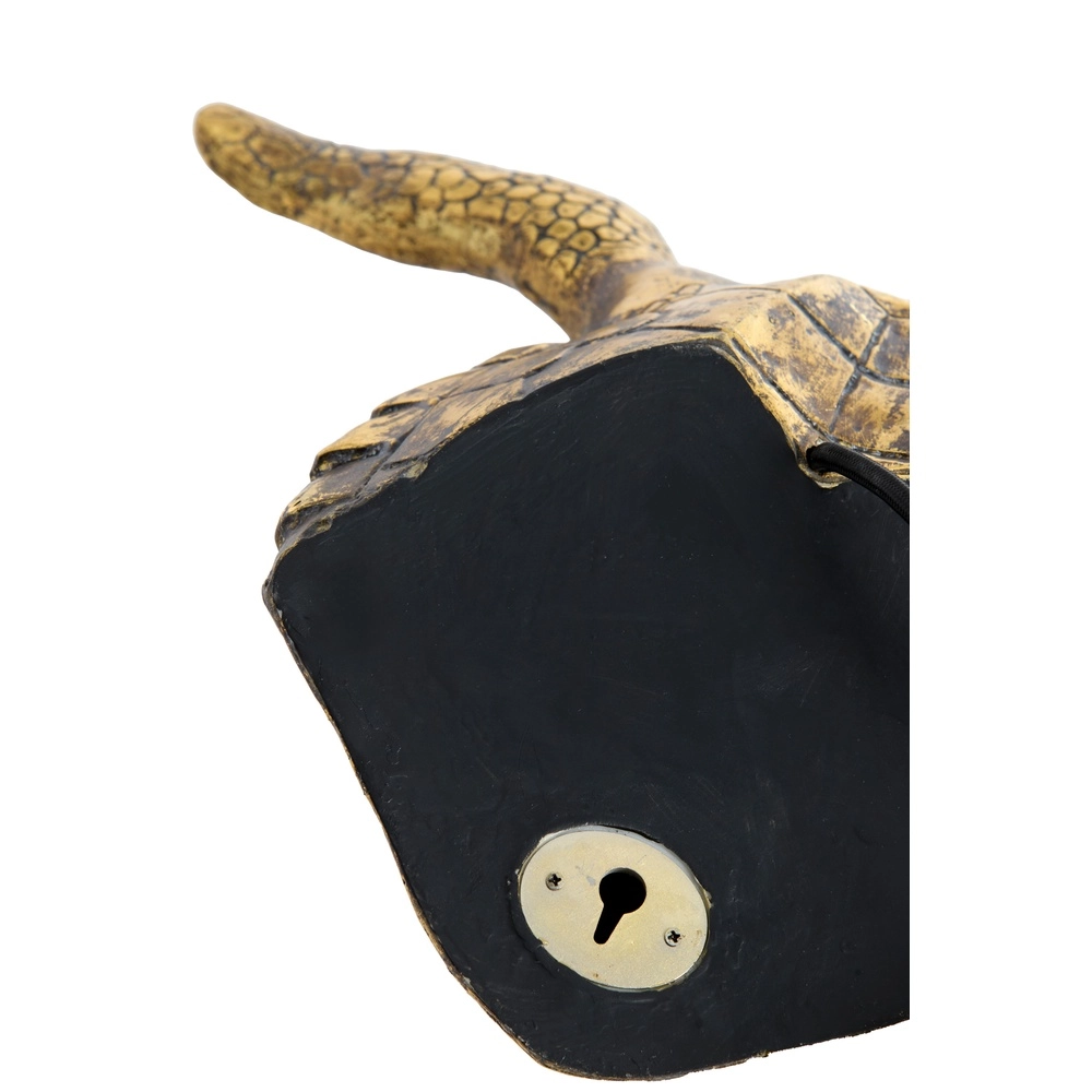 Lampe murale Turtle bronze Light & Living 8717807778125