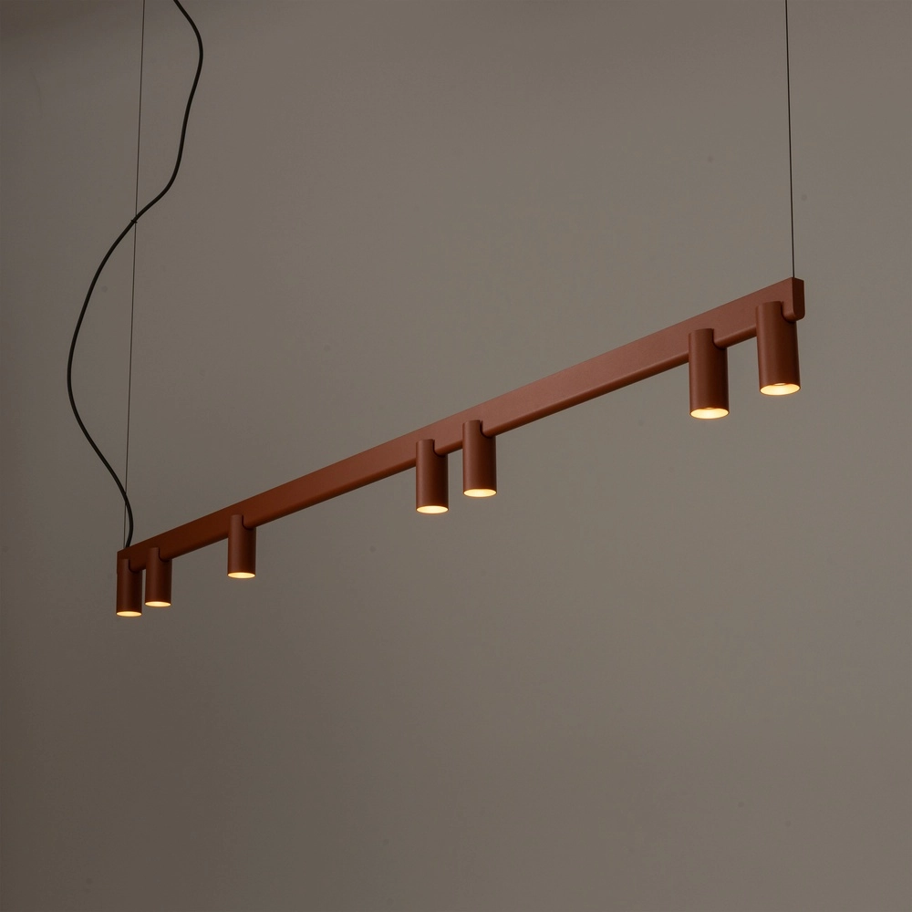 Lampe pendante de conception Fourty Terre cuite à 7 lumières Lyora 5903139124232