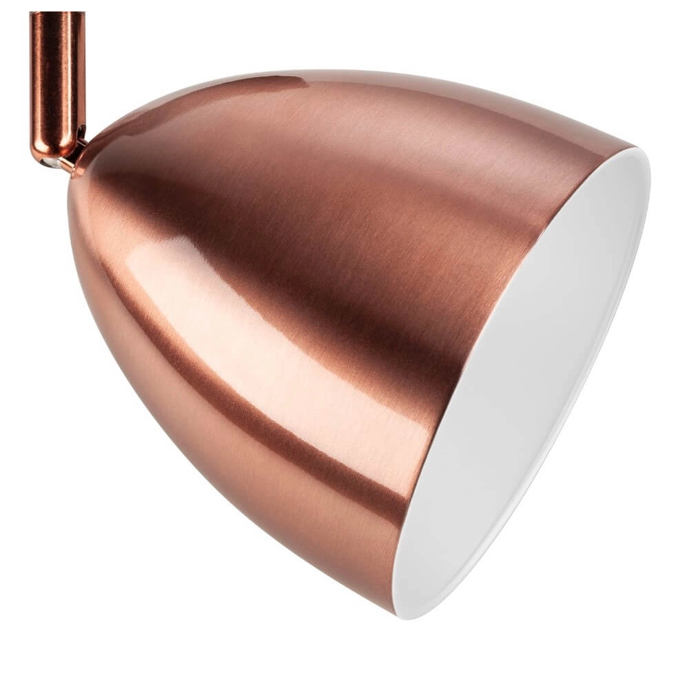 Lampe sur rail triphasée Para Cone Cuivre rouge SLV 4024163292207