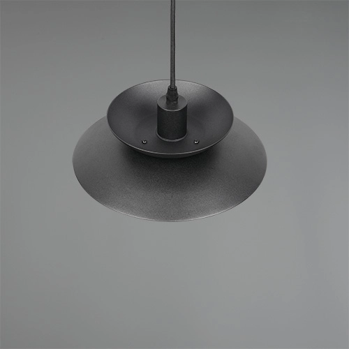 Conception de la lampe suspendue Amarila noir Ø 25cm Trio 4017807682762