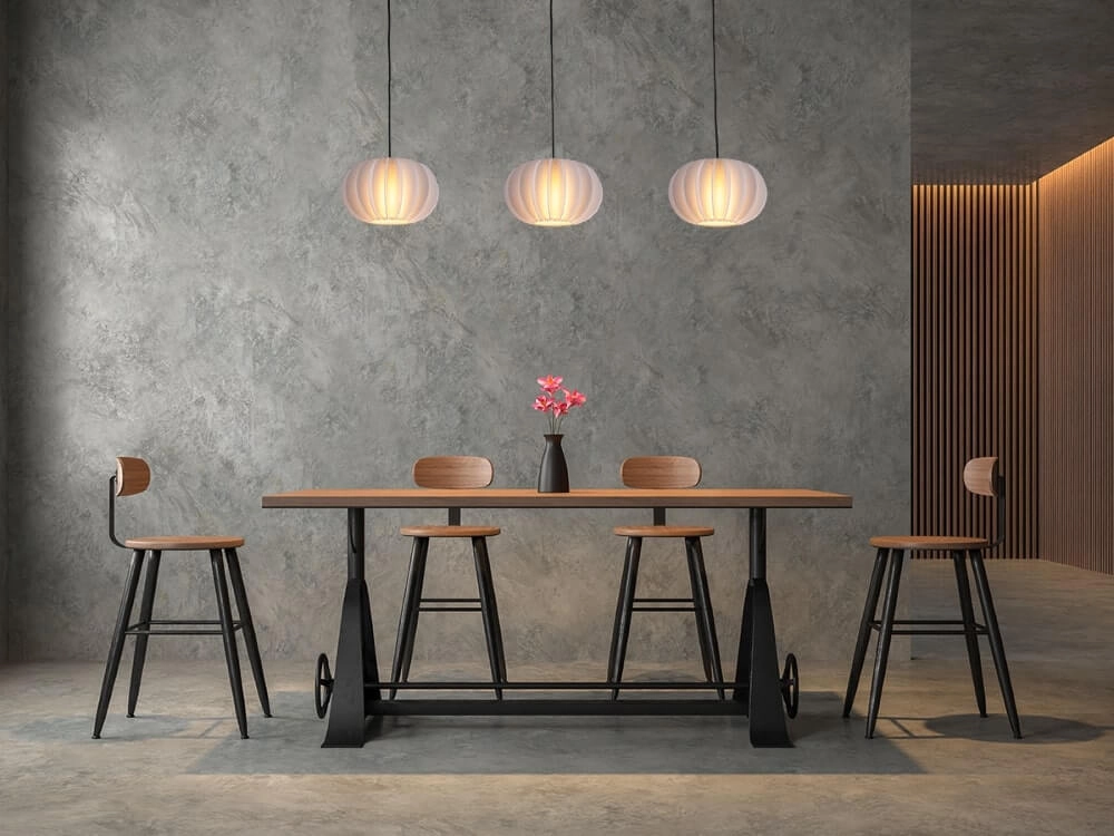 Lampe suspendue 3 lumières Arena avec hottes Ø30cm Masterlight 8718121304144