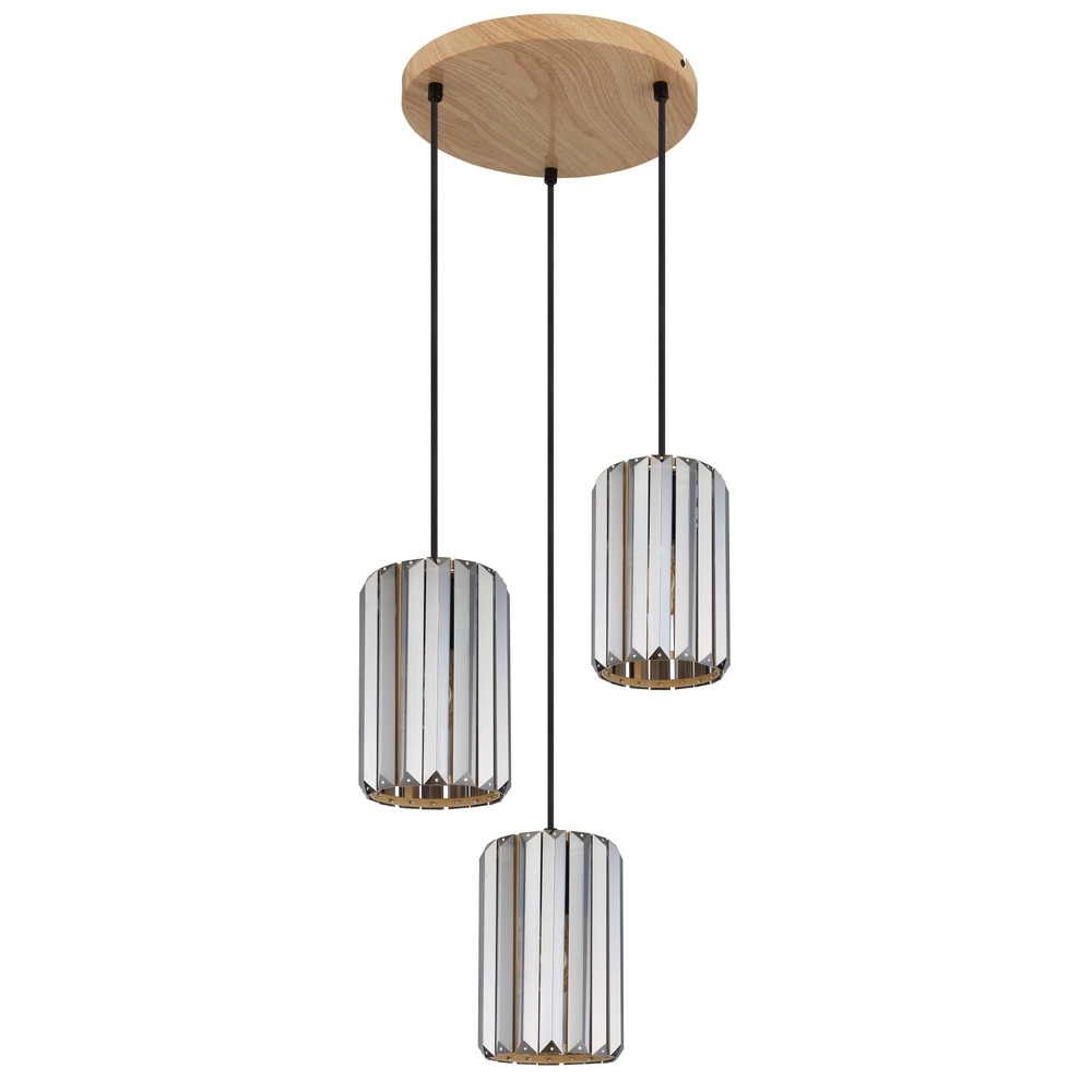 Lampe suspendue Run Round à 3 lumières Globo 9007371516964