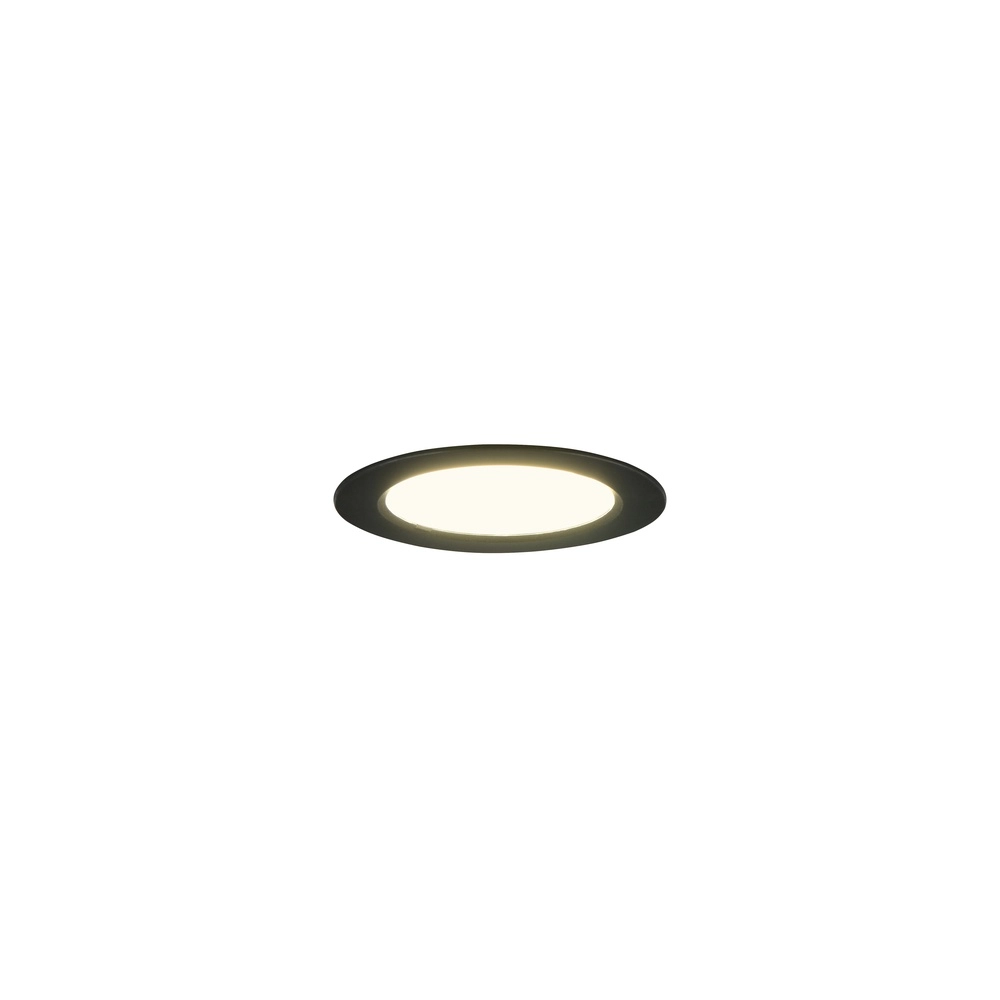 Projecteur encastré Ural noir Ø 12cm