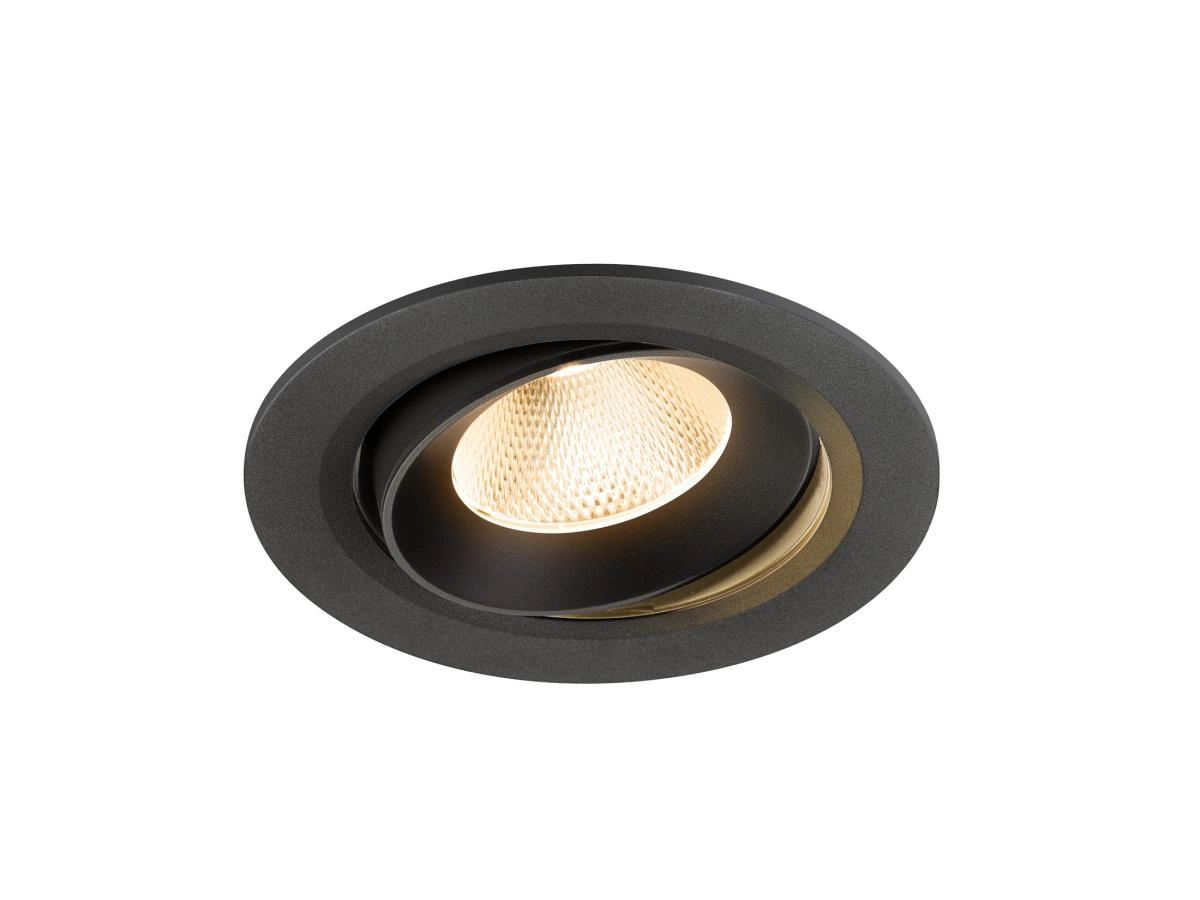 Spot encastré Numinos Move L noir 2700K - 20 deg