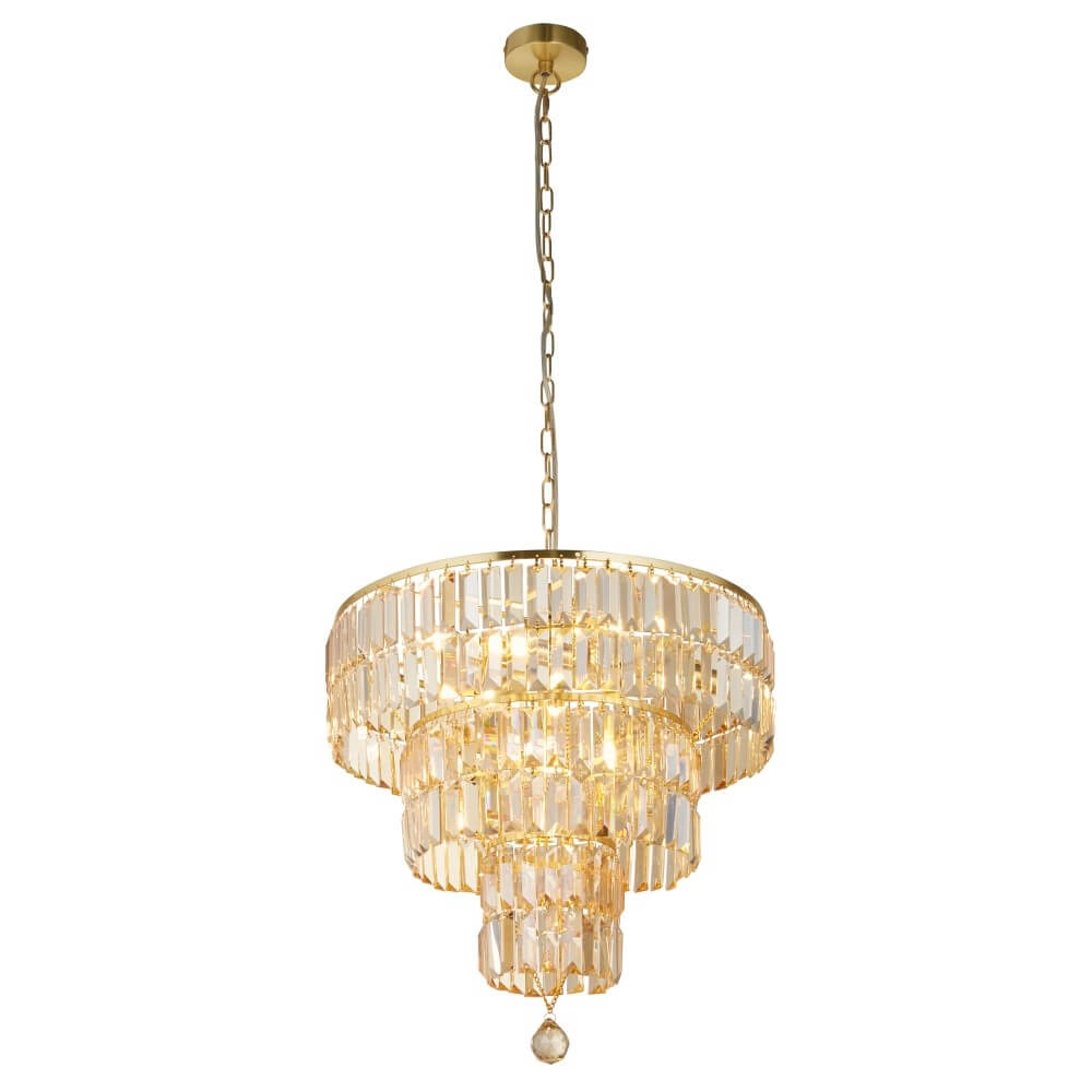 Lustre doré Empire Ø 50 cm Searchlight 5053423249919