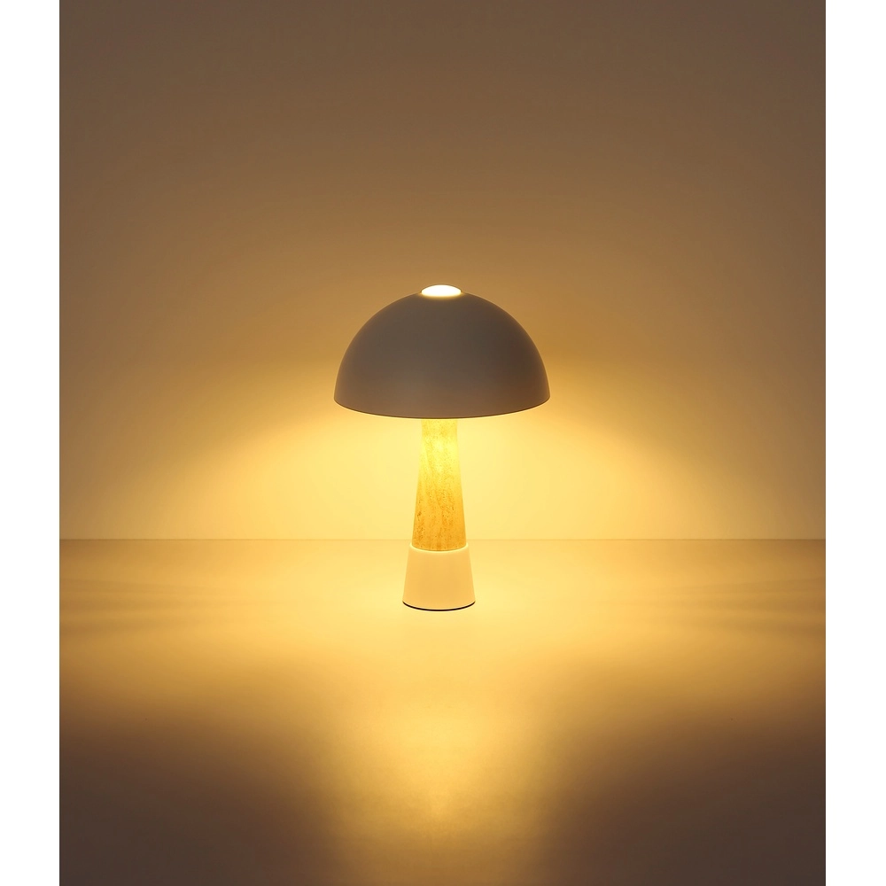 Lampe de table unique Paulin brun sable Globo 9007371566709