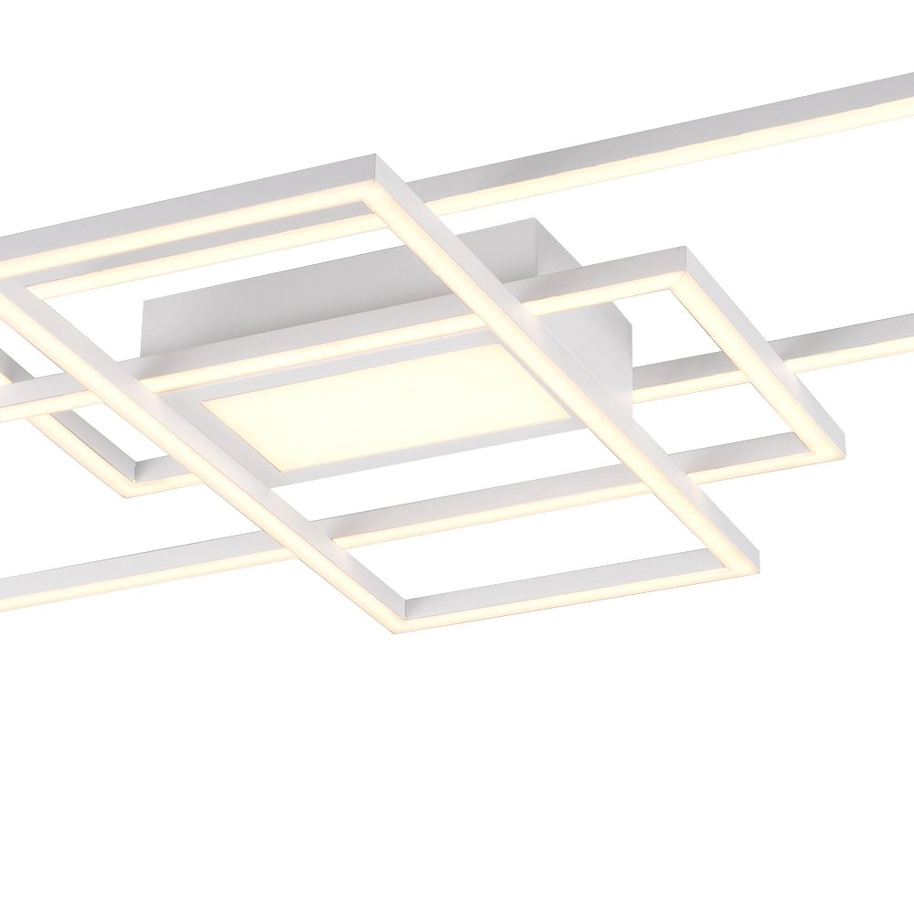 Plafonnier moderne Irvine blanc Trio 4017807452204