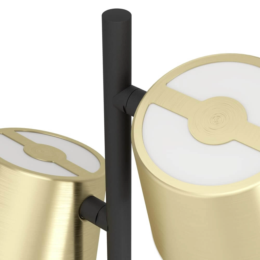 Lampe de table noire et dorée Altamira Stars of Light 9002759399863