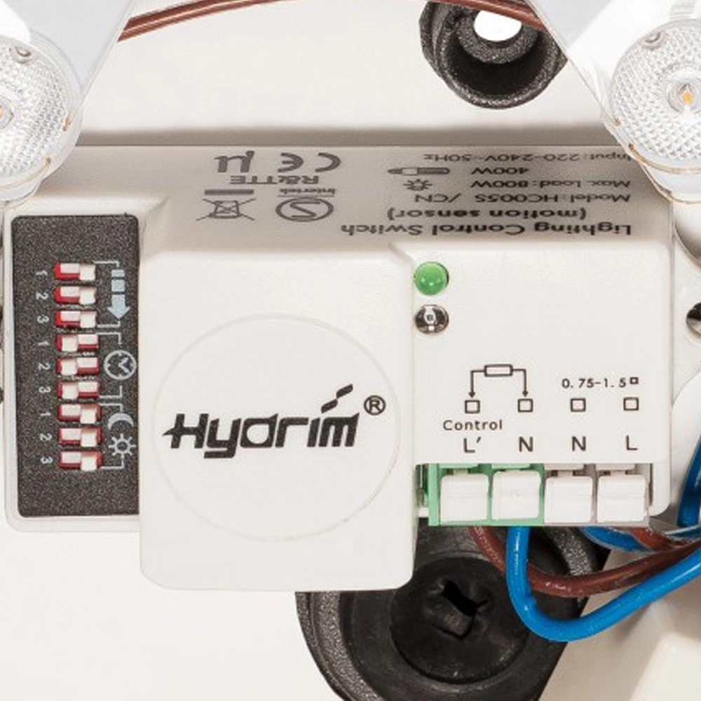 LED lampe d'extérieur Ainos avec capteur de mouvement SLV 4024163167215