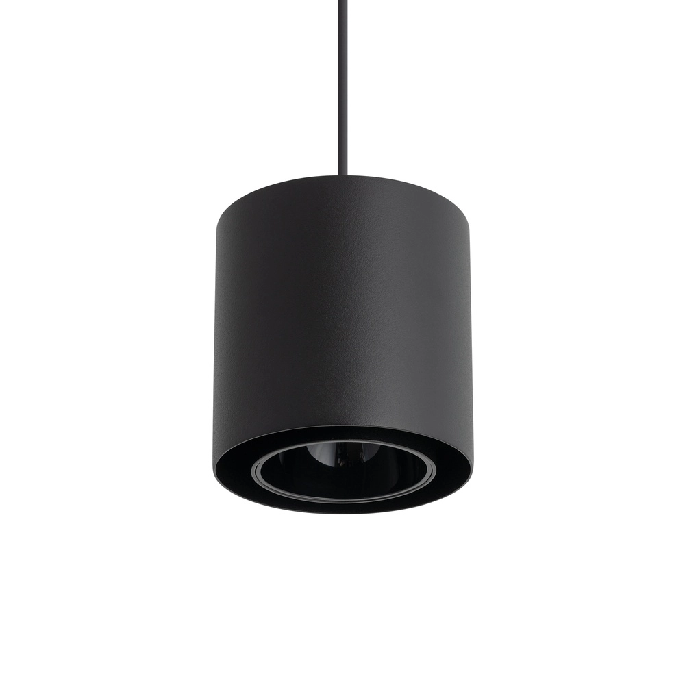 Lampe pendante moderne Point Duo noir Ø 13cm Lyora 5903139115124