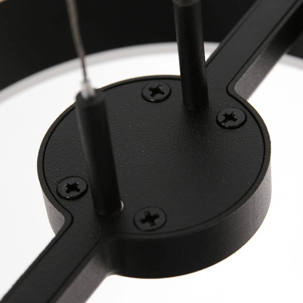 Lampe suspendue de cuisine Piola noir Steinhauer 8712746167337