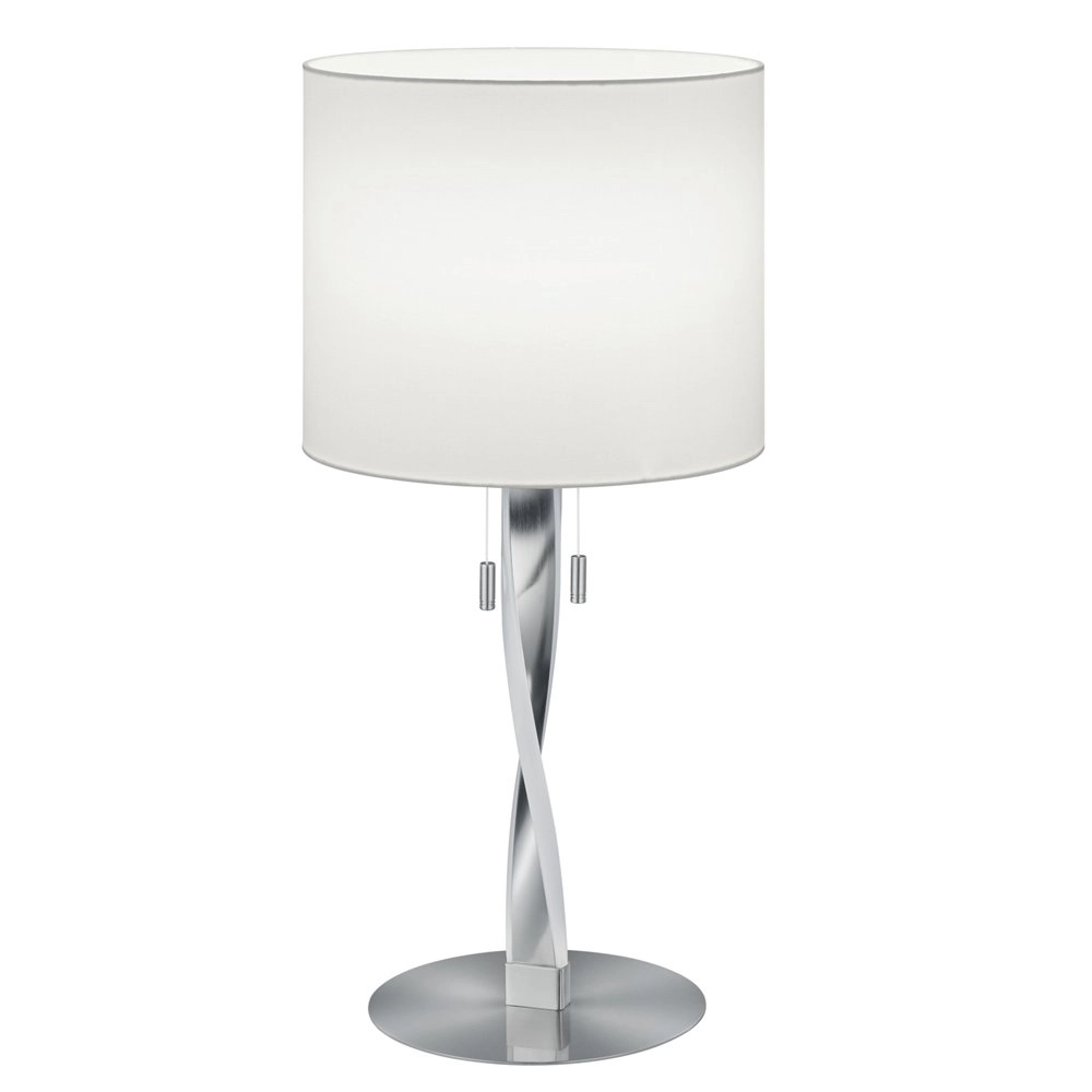 Lampe de table Nandor 62cm gris métallisé Trio 4017807380453