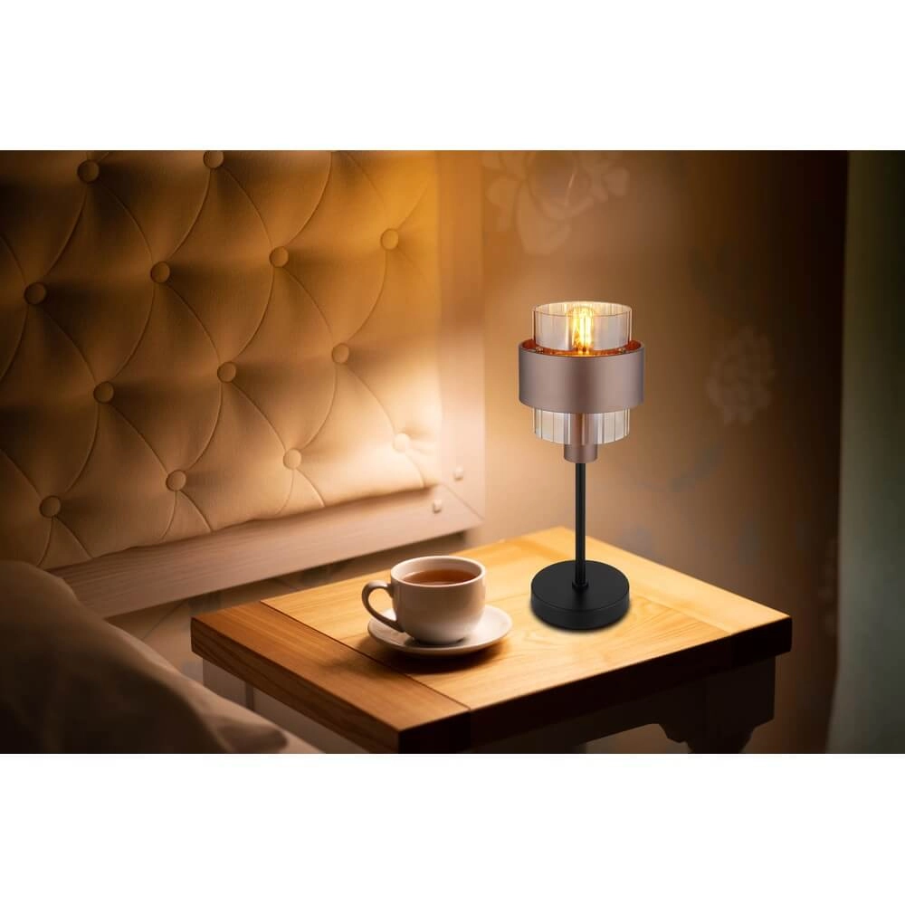 Lampe de table Milley bronze Ø 18,5cm Globo 9007371474677