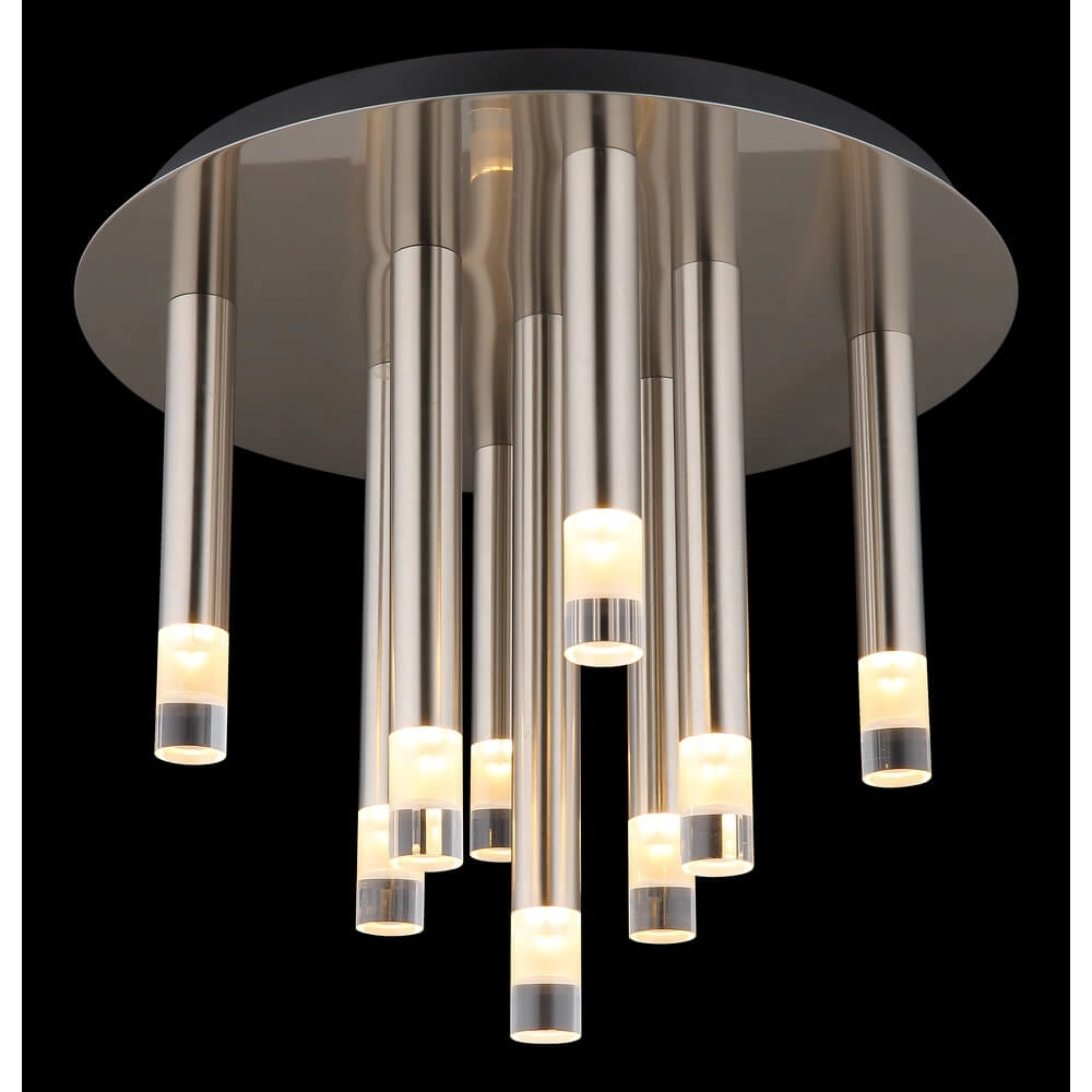 Suspension design Ryan Nickel 9 lumières Globo 9007371478057