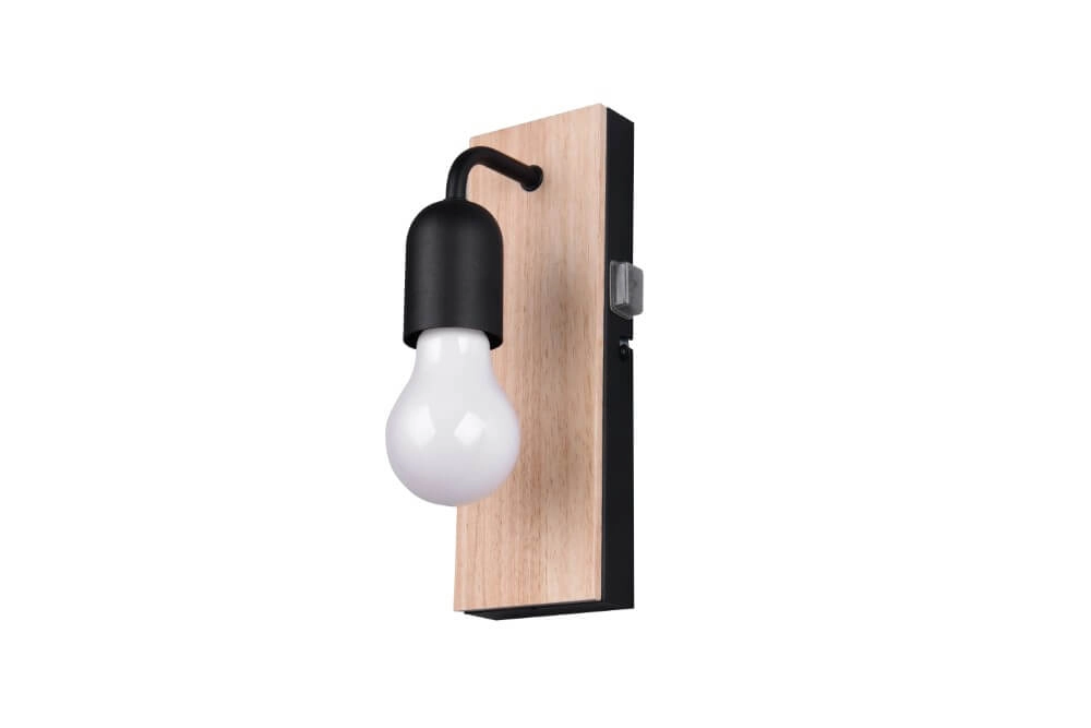 Applique de salle de bain rurale Arturo 1x E27 Trio 4017807615678