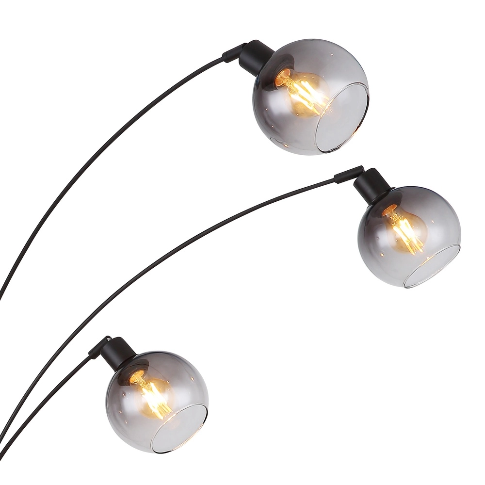 Lampe de pied Seymour Noir Globo 9007371457229