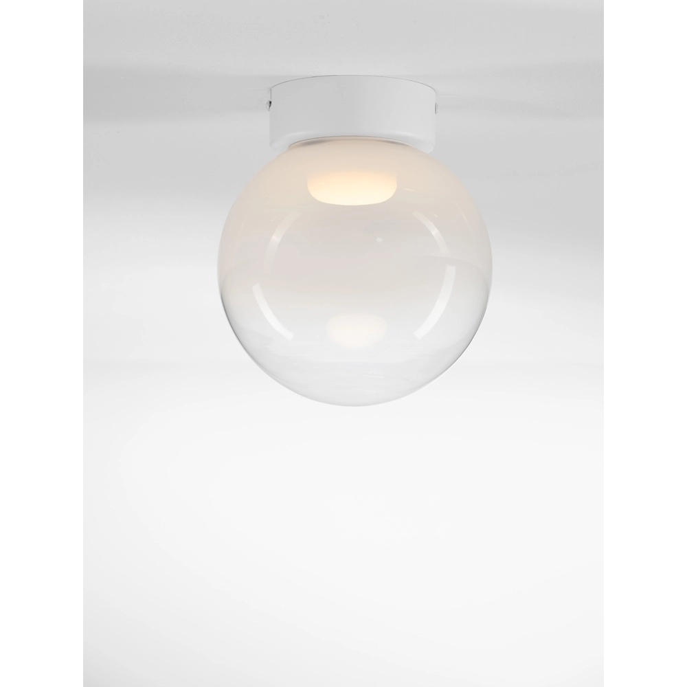 Plafonnier blanc Bolita ampoule Ø 20cm