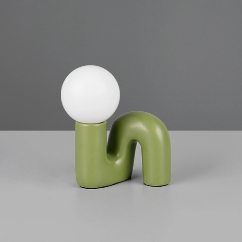 Lampe de table Quinn Vert Trio 4017807682281