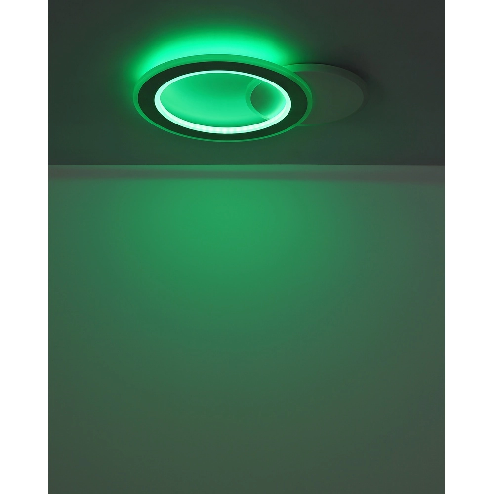Lampe de plafond à design Mavis Blanc Globo 9007371589234
