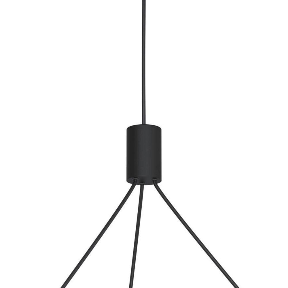 Lampe suspendue Tortola avec 9 casquettes Stars of Light 9002759398828