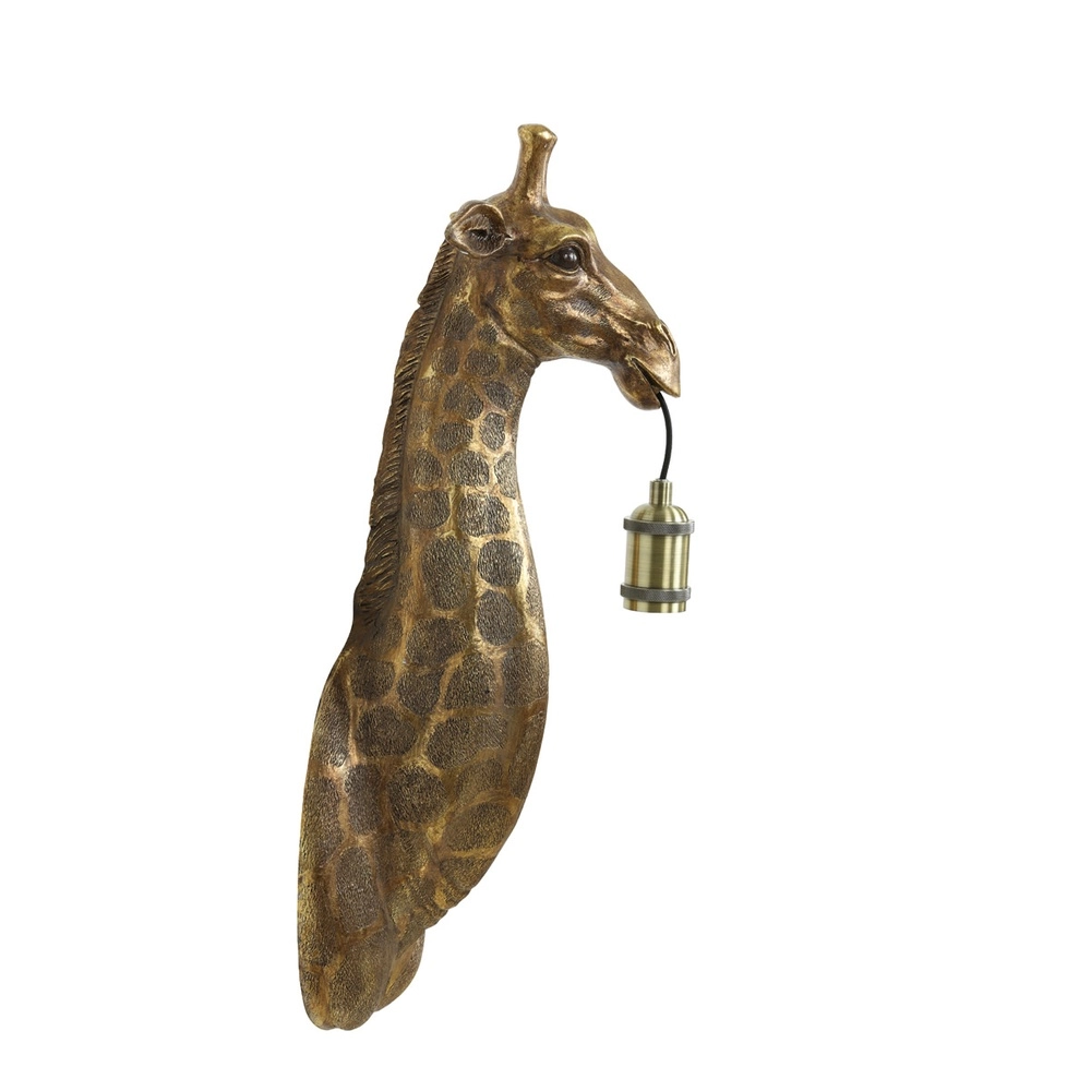 Lampe murale Giraffe bronze Light & Living 8717807607937