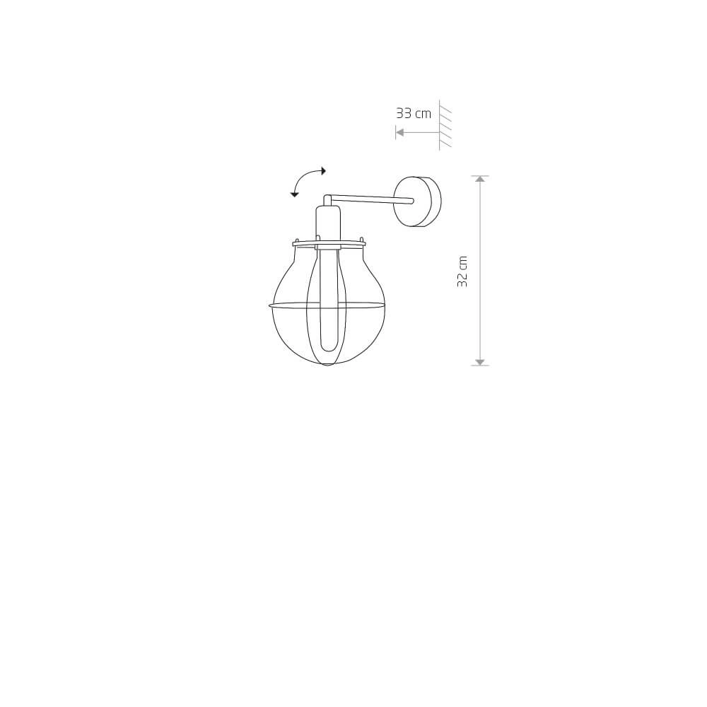 Applique Manufacture avec raccord E27 Lyora 5903139974295