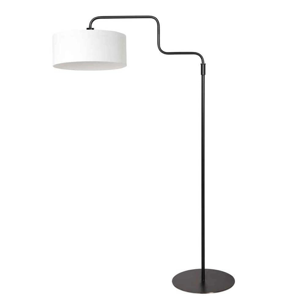 Lampadaire Bloeba noir avec capuche blanche Steinhauer 8712746176964