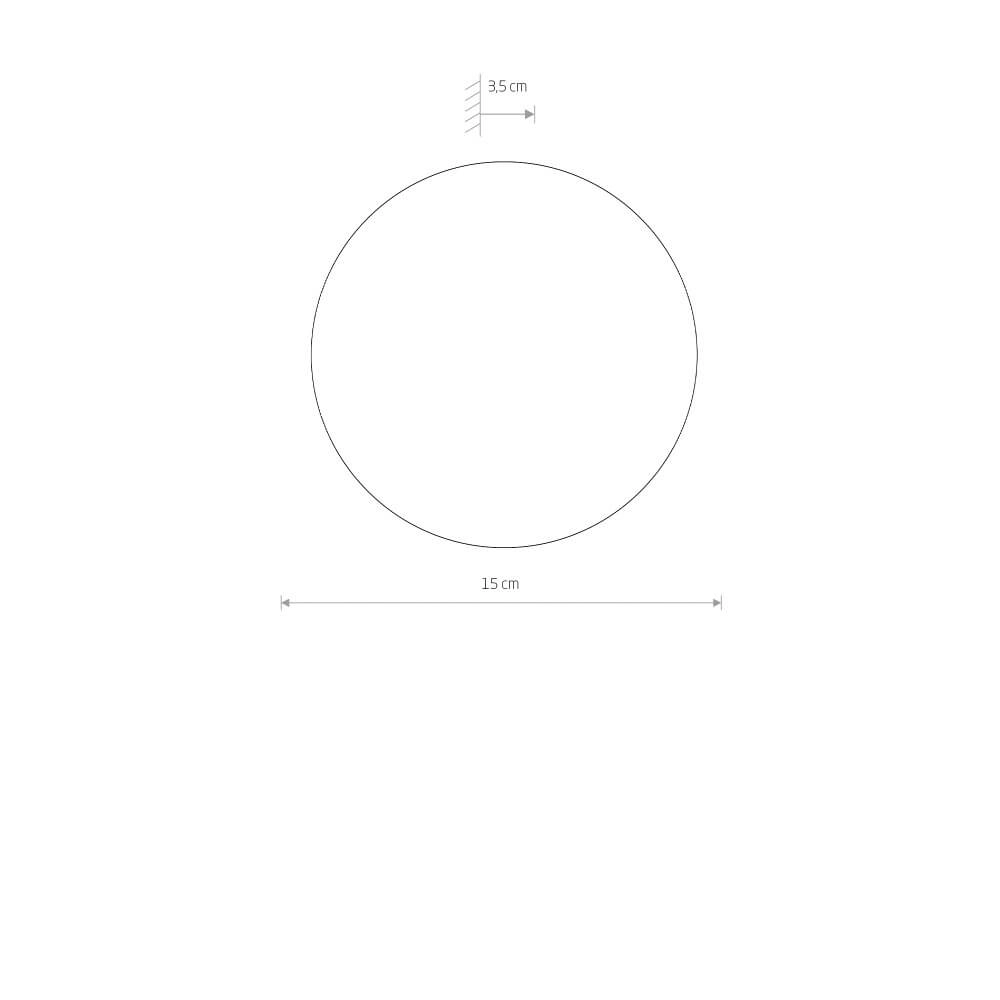 Applique murale Ring Timber S Bois LED Lyora 5903139112888