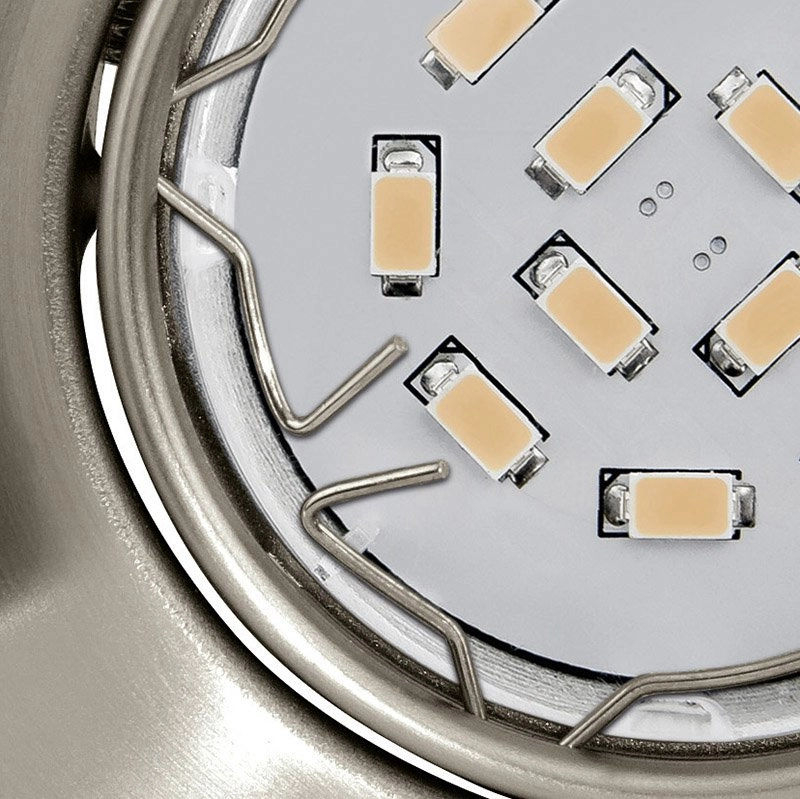 Spot LED Peneto Round 8,7 cm nickel mat Eglo 9002759942427