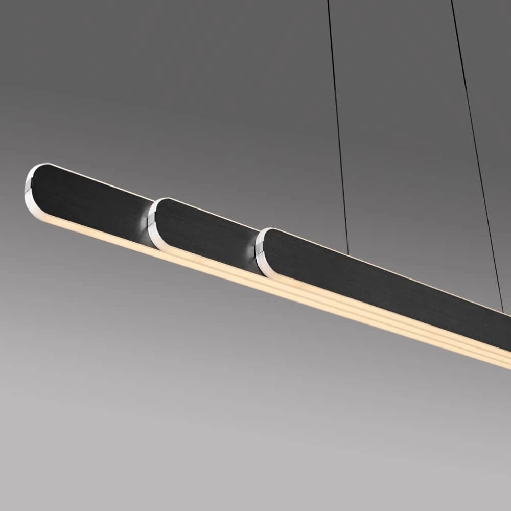 Lampe suspendue design Adriana Round noir Paul Neuhaus 4012248384282
