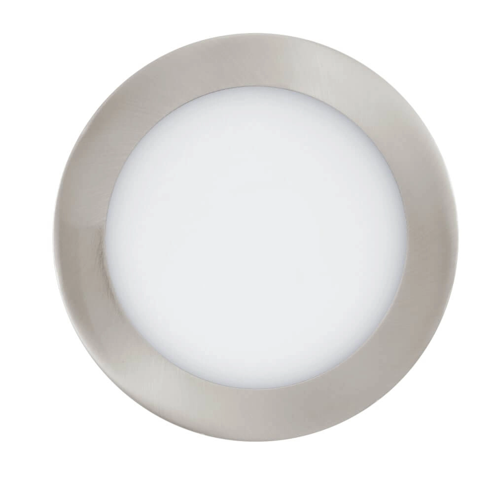 Plafonnier Zigbee Fueva-Z Ø 16,5 cm en acier inoxydable