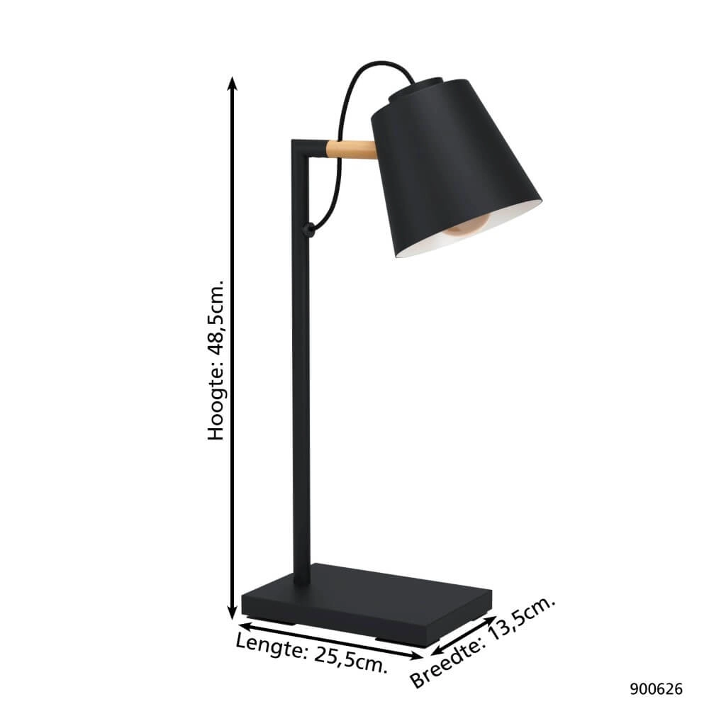 Lampe de bureau Lacey-Qi avec chargeur Eglo 9008606245185